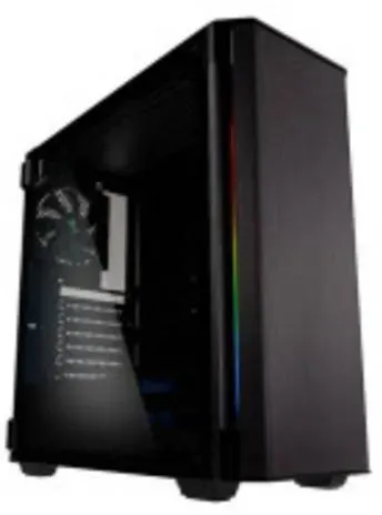 Preisvergleich Produktbild Kolink Refine RGB Midi-Tower, Tempered Glass - schwarz