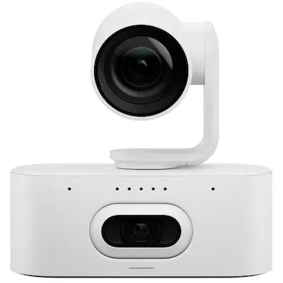 Logitech Rally AI Camera Pro PTZ-Kamera Grauweiß, für große Meetingräume, Videokonferenzkamera, Anpassbar mit Logitech Sync
