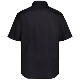 Eterna Kurzarmhemd Schwarz 41