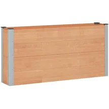 vidaXL Hochbeet 150 x 30 x 72 cm Braun