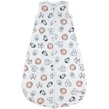 Meyco Meyco, Babyschlafsack, Schlafsack Rund Animal - Mehrfarbig - 62cm (62 cm)