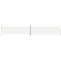 VidaXL Seitenmarkise Ausziehbar Creme 180x1200 cm