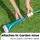 BESTWAY AquaLite Reinigungsaufsatz türkis 29,5 x 9 x 6 cm