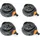Brandson Vielflächenregner 110 m2 grau/orange/schwarz