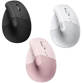 Logitech Lift Vertical Ergonomic rosa