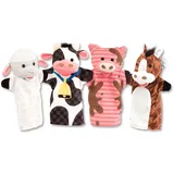 Melissa & Doug Hand Puppets Farm Friend