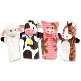 Melissa & Doug Hand Puppets Farm Friend