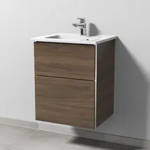 Sanipa 3way Venticello 50 cm, 2 Auszüge mit Griff-Leiste BR32043, Badmöbel,
