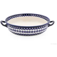 Polmedia Polish Pottery Original Bunzlauer Keramik Kasserolle, B=31.5 cm
