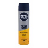 NIVEA Men Active Energy 48H Deodorant Spray Antiperspirant 150 ml für Manner