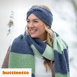 Strickanleitung – Stirnband aus Woll Butt Fabiola