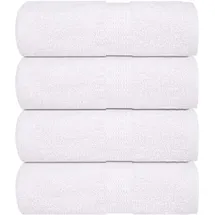 vidaXL Gästetücher 4 Stk. Weiß 30x50 Cm 360 G/m2 100% Baumwolle Vidaxl