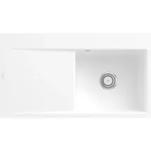 Villeroy & Boch Subway Style 50 flat rechts stone white + Handbetätigung