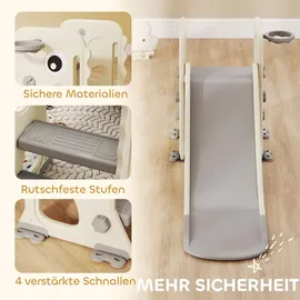aiyaplay Kinderrutsche 3 in 1 Creme