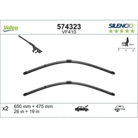 Valeo SILENCIO FLAT BLADE SET 574323