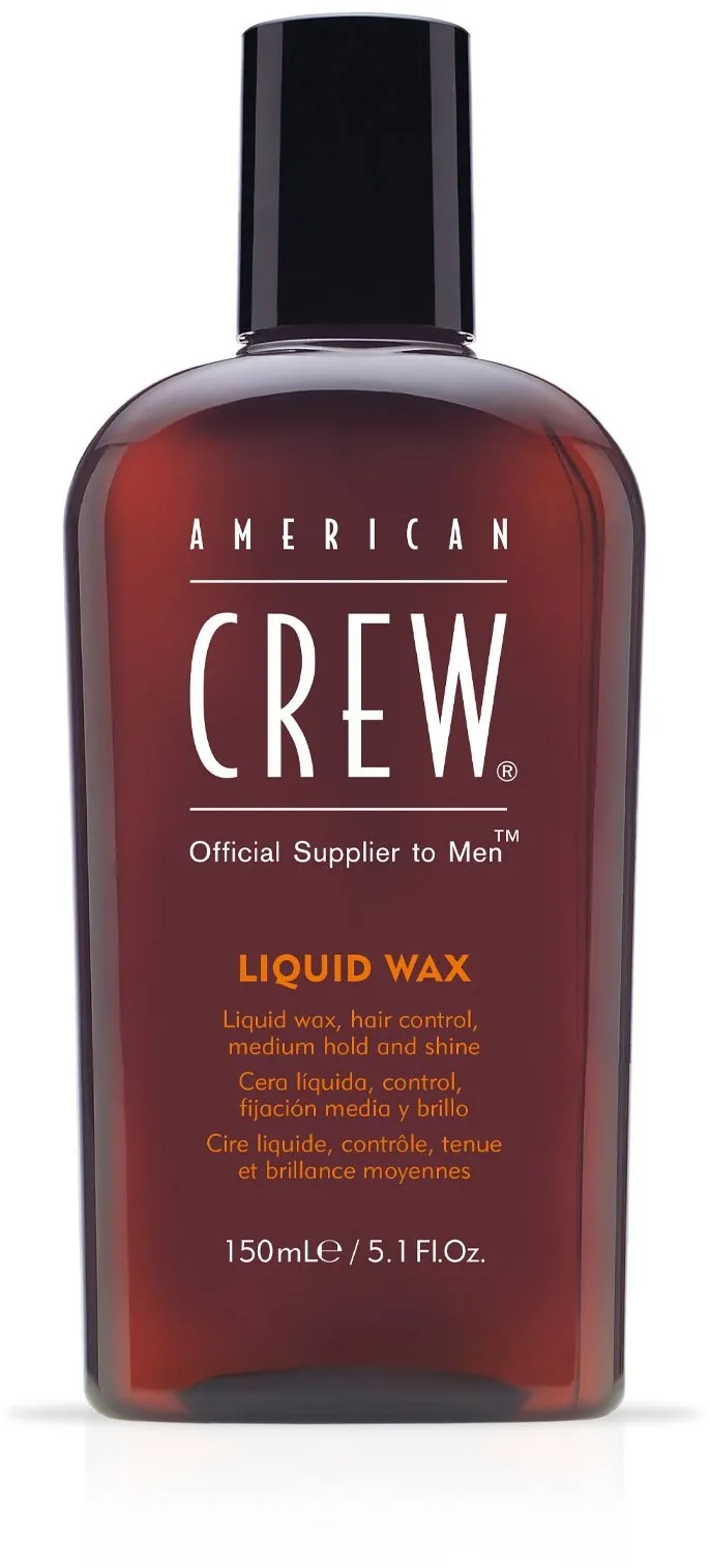 Haarwachs AMERICAN CREW "Liquid Wax Flüssig 150 ml" Haarstylingmittel Gr. 150 ml, braun (150 ml) Herren Flüssig-Haarwachs