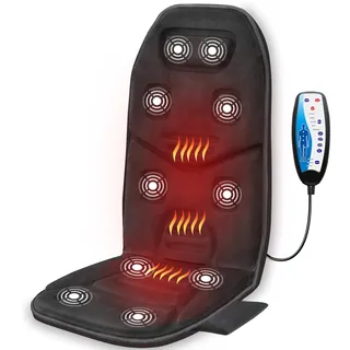 COMFIER Massagesitzauflage Wärme 10 Vibrationsmotoren, 3 Heizkissen Massage (51,66)