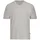 TRIGEMA T-Shirt "TRIGEMA V-Shirt DELUXE Baumwolle", Herren, Gr. S, grau (grau, melange), Single Jersey, 100% Baumwolle, Basic, lang, V-Ausschnitt, Shirts T-Shirt