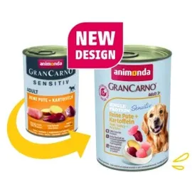 Animonda GranCarno Sensitiv Pute & Kartoffel 24 x 400 g