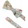 Prince BOWTIE Set Fliege+Tuch flower Mehrfarbig ST