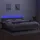 vidaXL Boxspringbett 200 x 200 cm Hellgrau
