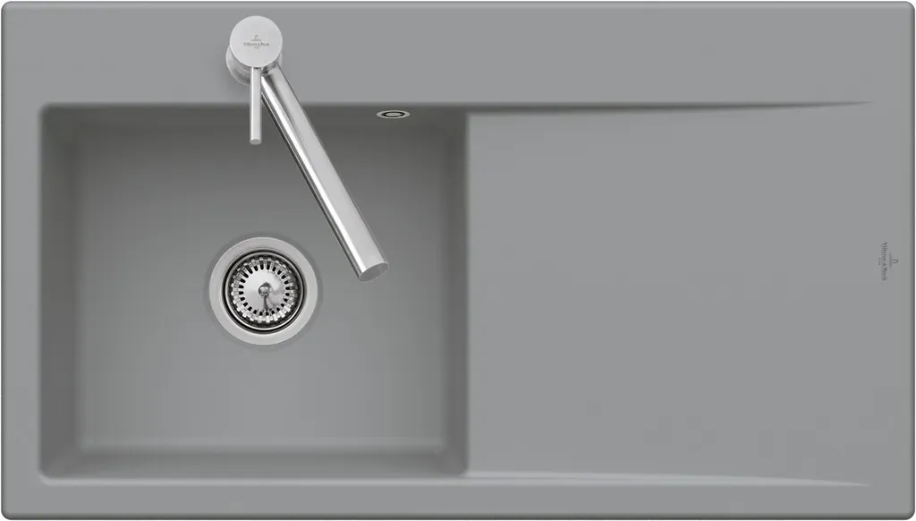 Villeroy & Boch Einbauspüle Subway Style 50 Flat 33511F 1000x510mm IB re Keram. Ivory cplus, 33510FF 33510FFU