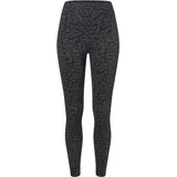 Mandala Damen Monoprinted Tights (Größe S, schwarz)