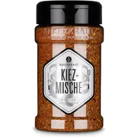 Ankerkraut Kiezmische, Gewürzsalz für Döner, mit Meersalz, Paprika edelsüß, Chilischrot, Knoblauch und mehr, zuckerfrei, 215 g im Streuer