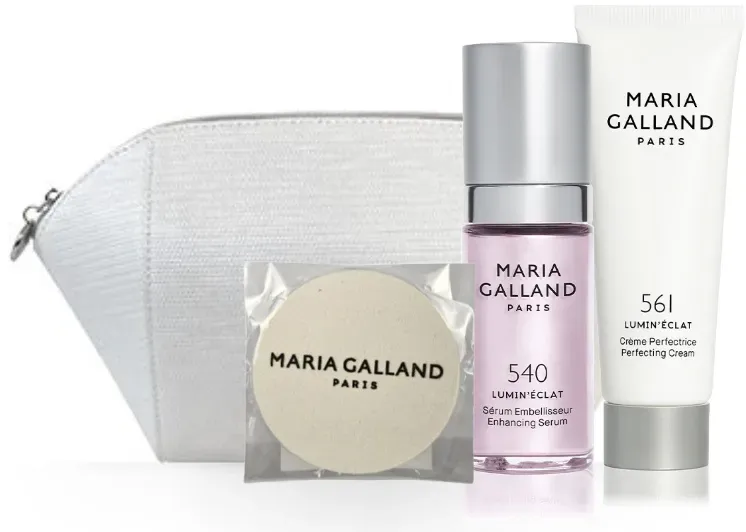 Maria Galland Lumin’Éclat Set 561 & 540 + Bag & Sponge