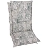 GO-DE Hochlehnerauflage 120 x 50 x 7 cm beige 2-tlg.