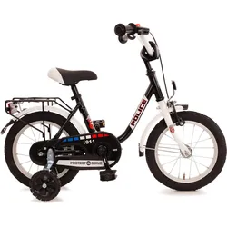 BACHTENKIRCH Kinderfahrrad POLICE (14 Zoll) 14