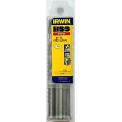 Irwin Metallbohrer HSS 6,0x93x57mm
