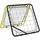 vidaXL Fußballtor Gelb/Schwarz 4007969