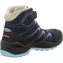 Lowa Maddox Warm GTX Kid (wasserdicht) navyblau/beere Kinder,