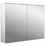 EMCO pure 2 Design LED-Lichtspiegelschrank 100cm, mit Lichtsegel, 2 Türen, 979705404