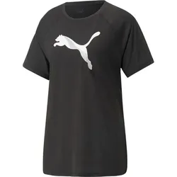 PUMA Damen Shirt EVOSTRIPE Tee, PUMA BLACK, M