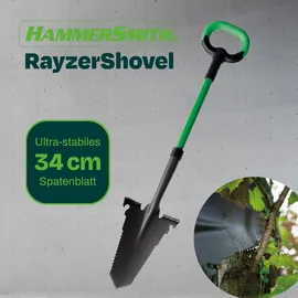 Hammersmith RayzerShovel - Spaten mit Wurzelsäge für harte, steinige Böden