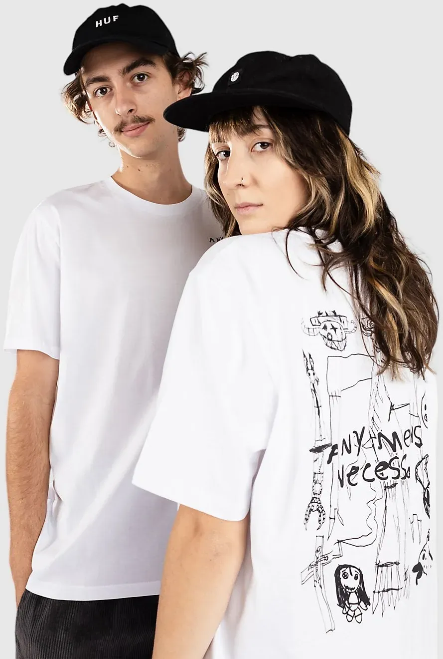 Any Means Necessary Corrupted Youth T-Shirt white Gr. L