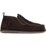 Vanuba - Herren Hausschuhe Bond Moderne Pantoffeln Echtleder Lammfell Natur Wolle M009 Braun, Größe 47 EU - Braun - 47