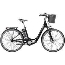 Zündapp Z517 E Bike Damenfahrrad 28 Zoll 155 - 190 cm mit 7 Gang Nabenschaltung und Rücktrittbremse - schwarz