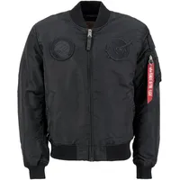 Alpha Industries Ma-1 Vf Nasa Jacke All Black M