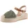 aniston shoes Plateausandale Damen Khaki/Braun 37