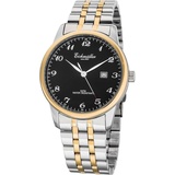 EICHMÜLLER Herrenuhr RE1072 Edelstahl bicolor-schwarz Metallband 42 mm