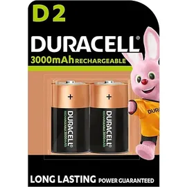 Duracell Akku D 3000 mAh 2 St.