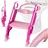 Kidiz KIDIZ® Kinder Toilettensitz Toilettentrainer mit Treppe und Griffe Faltbar Kindertoilette WC Sitz Töpfchentrainer Lerntöpfchen bequemem Kissen und breiten Stufen Toilettentreppe höhenverstellbar