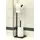 DanDiBo Ambiente DanDiBo Toilettenpapierhalter Stehend Schwarz Metall 96459 Gäste WC Ständer Klopapierhalter Ersatzrollenhalter Papierhalter Rollenhalter