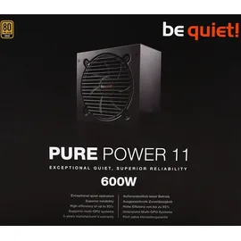 be quiet! Pure Power 11 600W (BN294)