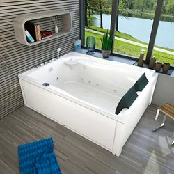 Whirlpool Pool Badewanne Eckwanne Wanne W12H-A-ALL 135x180cm Reinigungsfunktion Farblicht, Ring-Zirkulation passive Schlauch-Reinigung