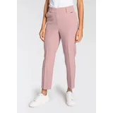 LAURA SCOTT LAURA SCOTT, Damen, Gr. 46, N-Gr, rosa, Web, Obermaterial: 90% Polyester, 10% Elasthan, figurumspielend 7/8-Länge, Hosen Anzughose, mit Bügelfalte, Topseller
