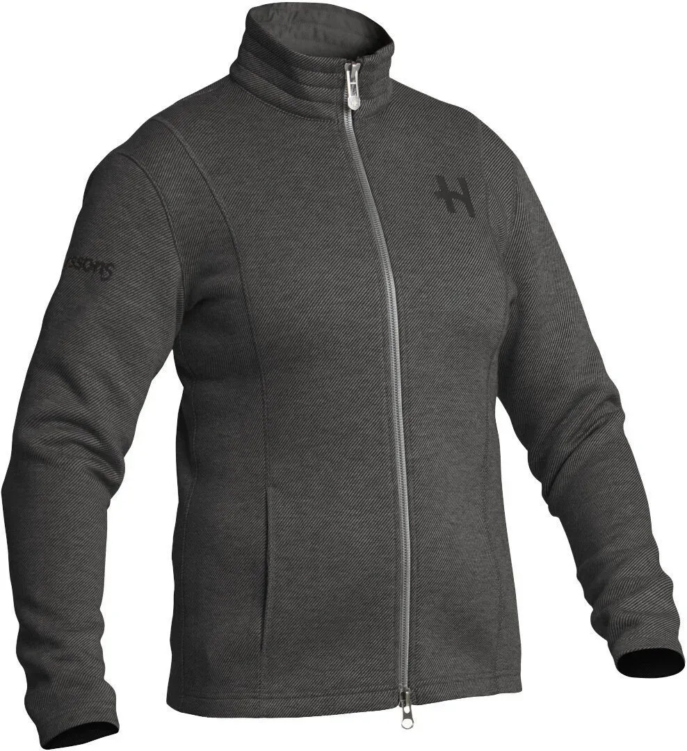 Halvarssons Djura Damen Fleece Midlayer Jacke, grau, Größe M